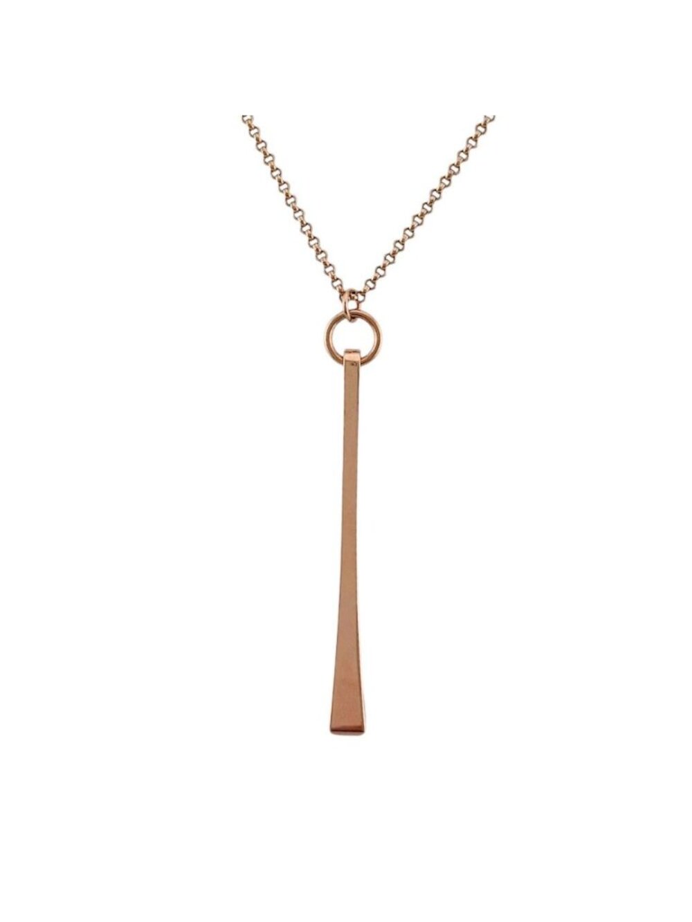 Hermes Crude Forge Necklace 18k Pink Gold